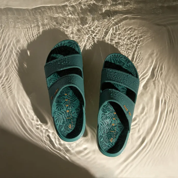 Reef Oasis Double Up Forest Tropics Men Slides Reef Oasis Double Up Forest Tropics Men Slides