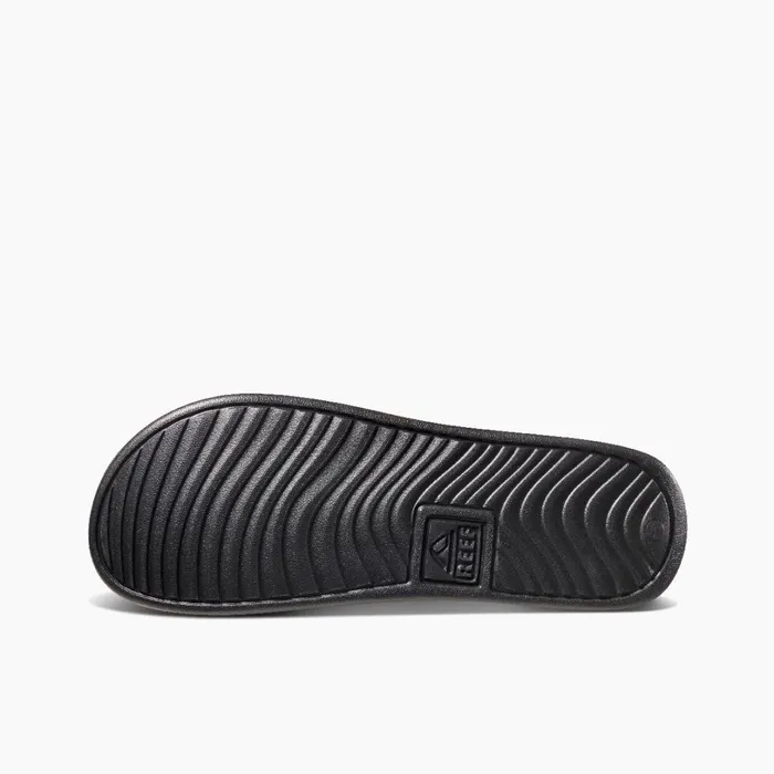 Reef One Slide Reef Blackwhite Men Sandals Reef One Slide Reef Blackwhite Men Sandals