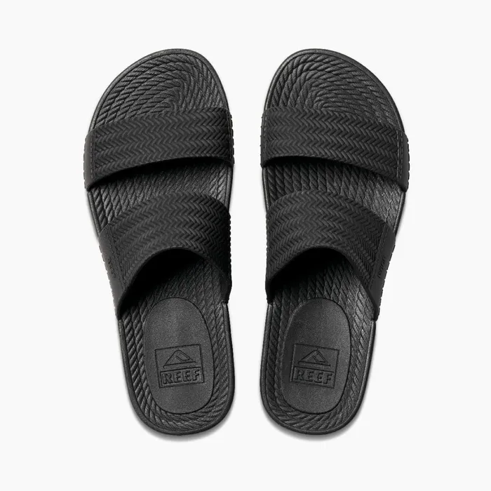 Reef Water Vista Slide Black Women Sandals Reef Water Vista Slide Black Women Sandals