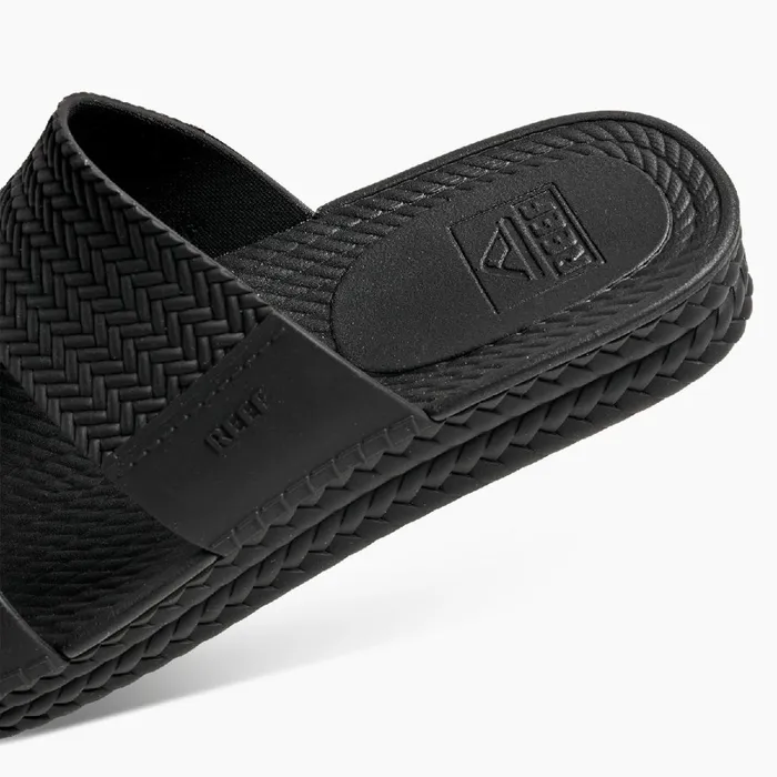 Reef Water Vista Slide Black Women Sandals Reef Water Vista Slide Black Women Sandals