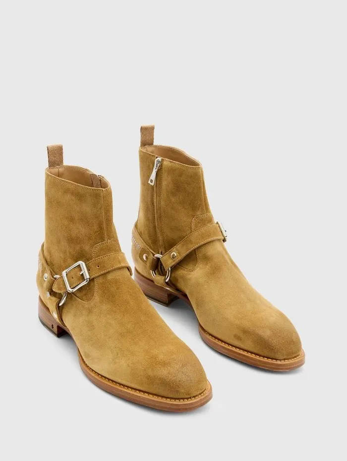 REGENT HARNESS BOOT Milktan Men John Varvatos Leather Boots