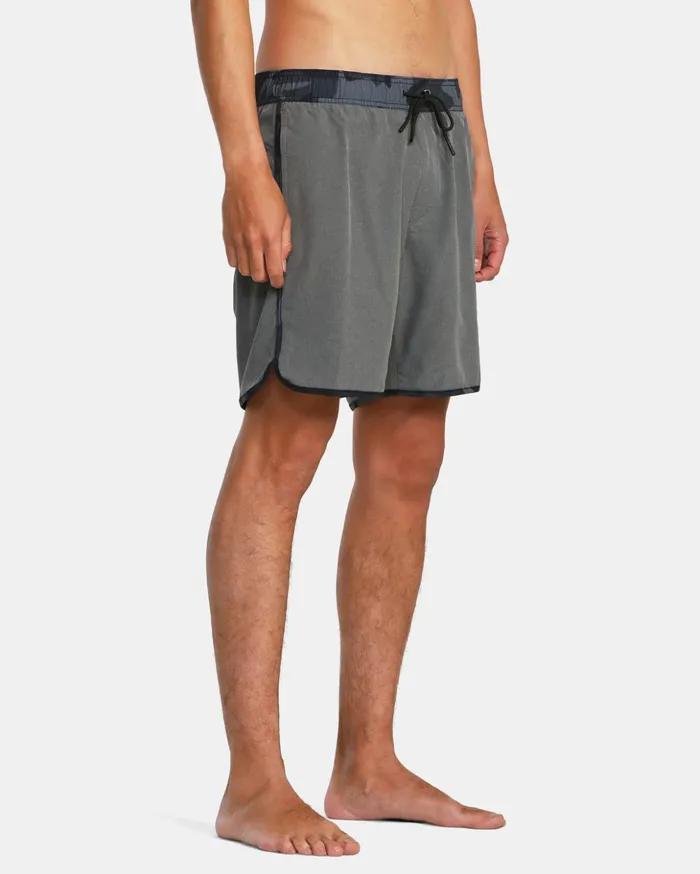 RVCA Boardshorts Eastern Plus Elastic Waist Boardshorts 17034 Heather Grey 8211 Men RVCA Boardshorts Eastern Plus Elastic Waist Boardshorts 17034 Heather Grey 8211 Men