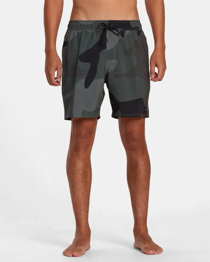 RVCA Boardshorts VA Elastic Waist Boardshorts 17034 Camo 8211 Men