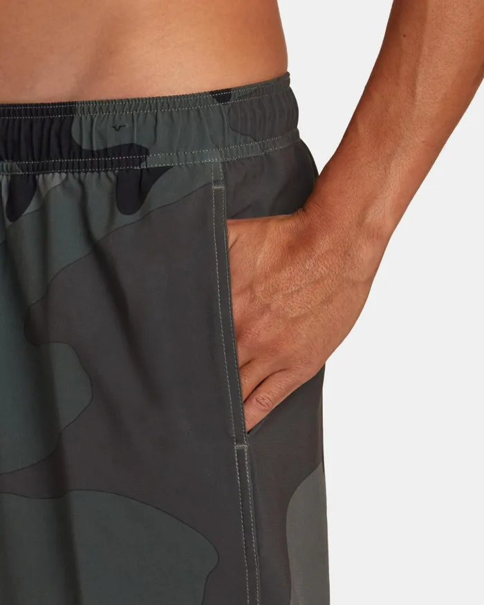 RVCA Boardshorts VA Elastic Waist Boardshorts 17034 Camo 8211 Men