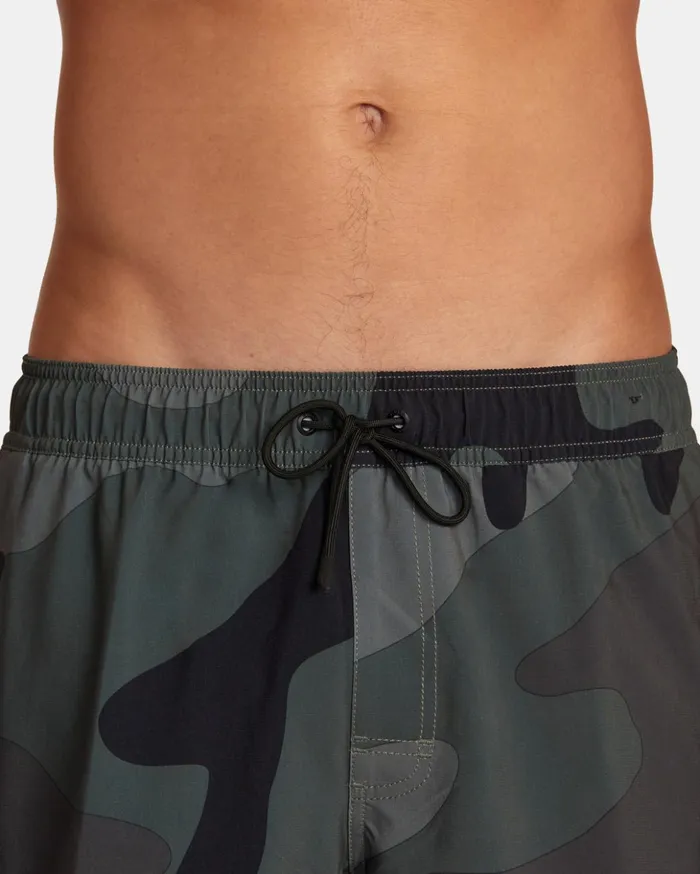 RVCA Boardshorts VA Elastic Waist Boardshorts 17034 Camo 8211 Men