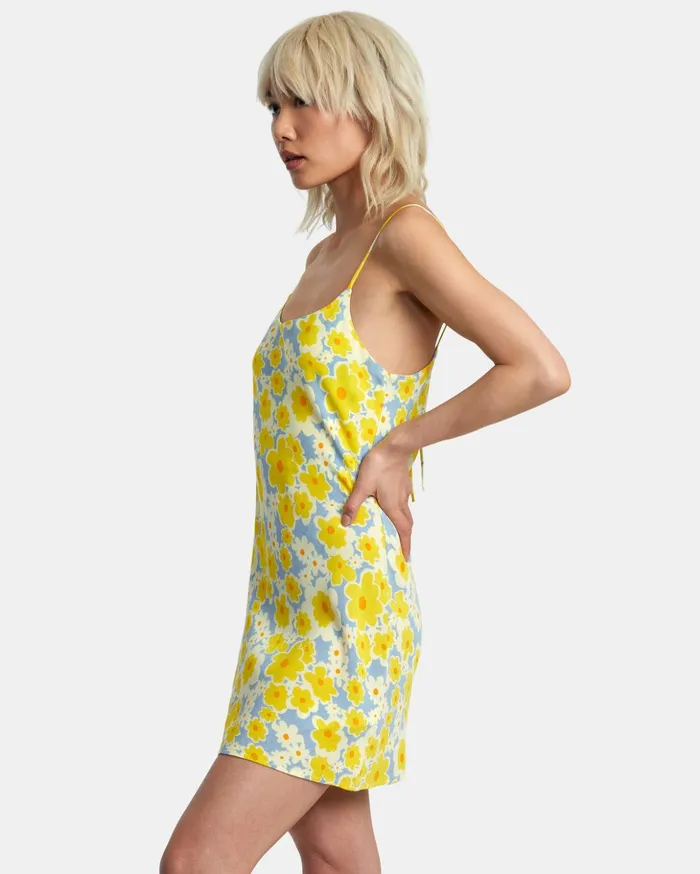 RVCA Dresses Rompers Macarthur Midi Dress Dusty Blue 8211 Women