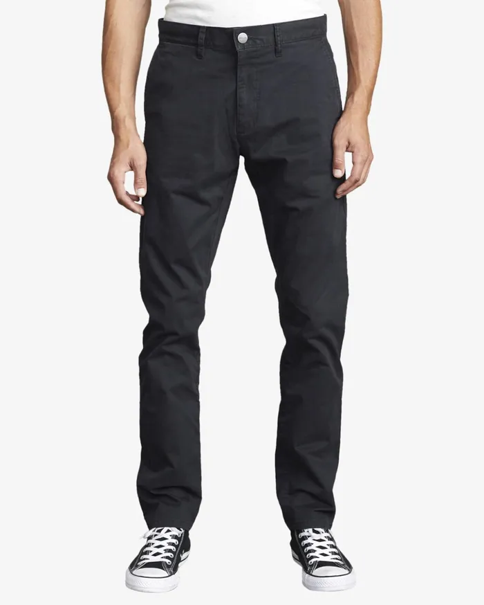 RVCA Pants Daggers Chino Chinos Rvca Black 8211 Men