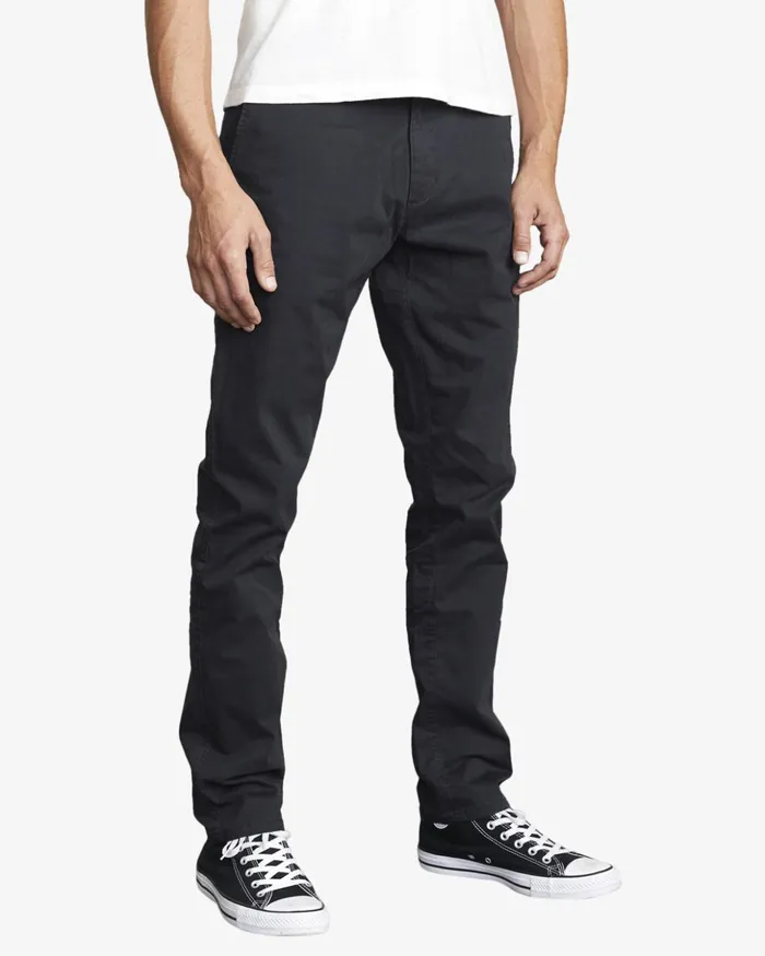 RVCA Pants Daggers Chino Chinos Rvca Black 8211 Men
