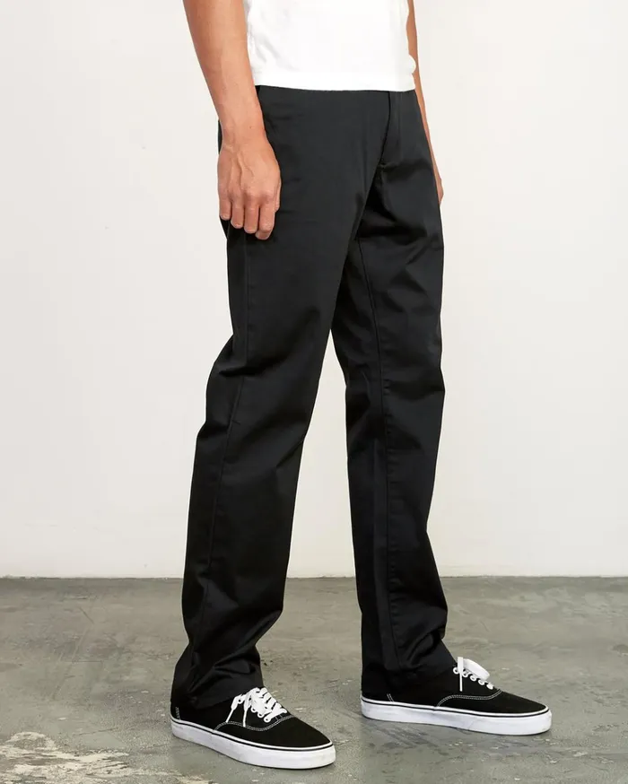 RVCA Pants The Weekend Stretch Pants Black 8211 Men
