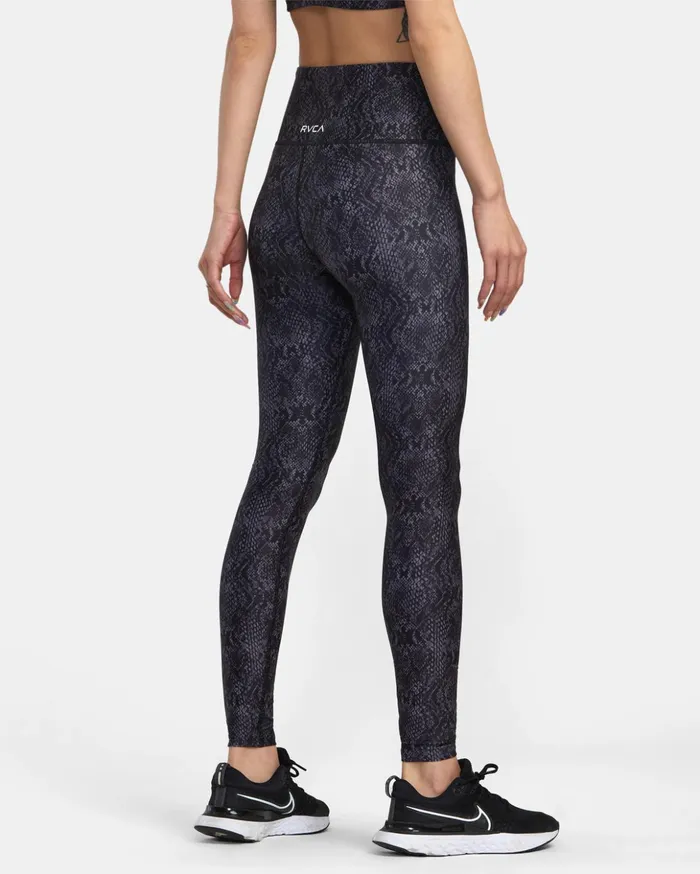 RVCA Pants VA Essential Workout Leggings Snake 8211 Women