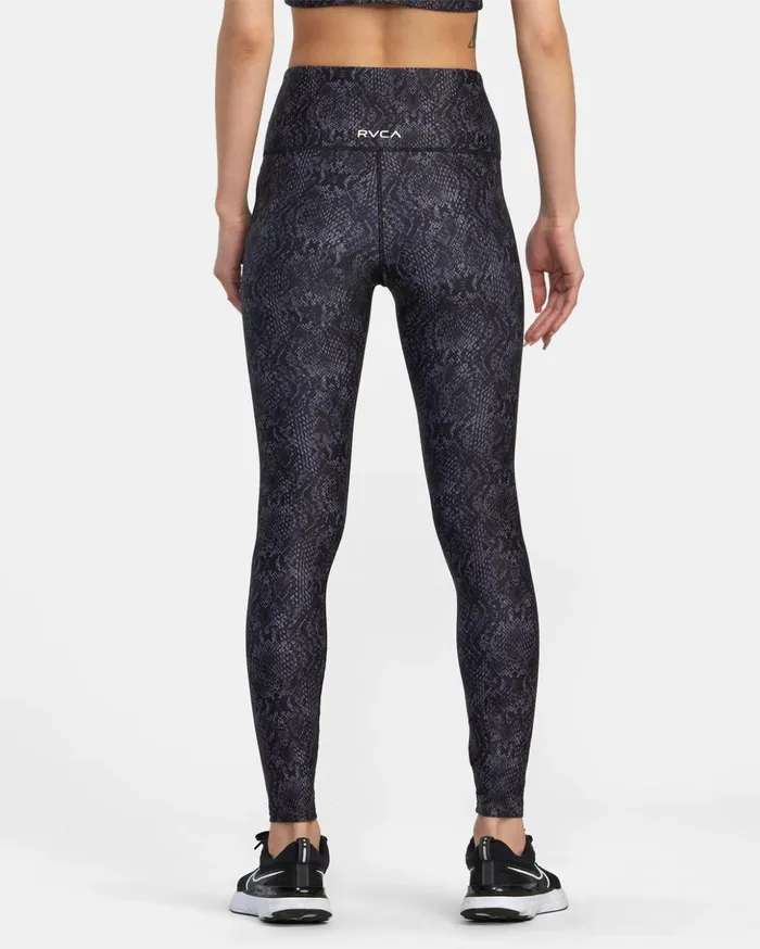 RVCA Pants VA Essential Workout Leggings Snake 8211 Women