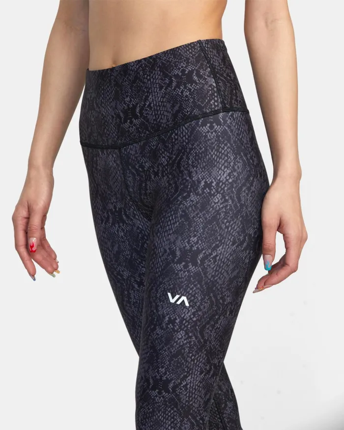 RVCA Pants VA Essential Workout Leggings Snake 8211 Women