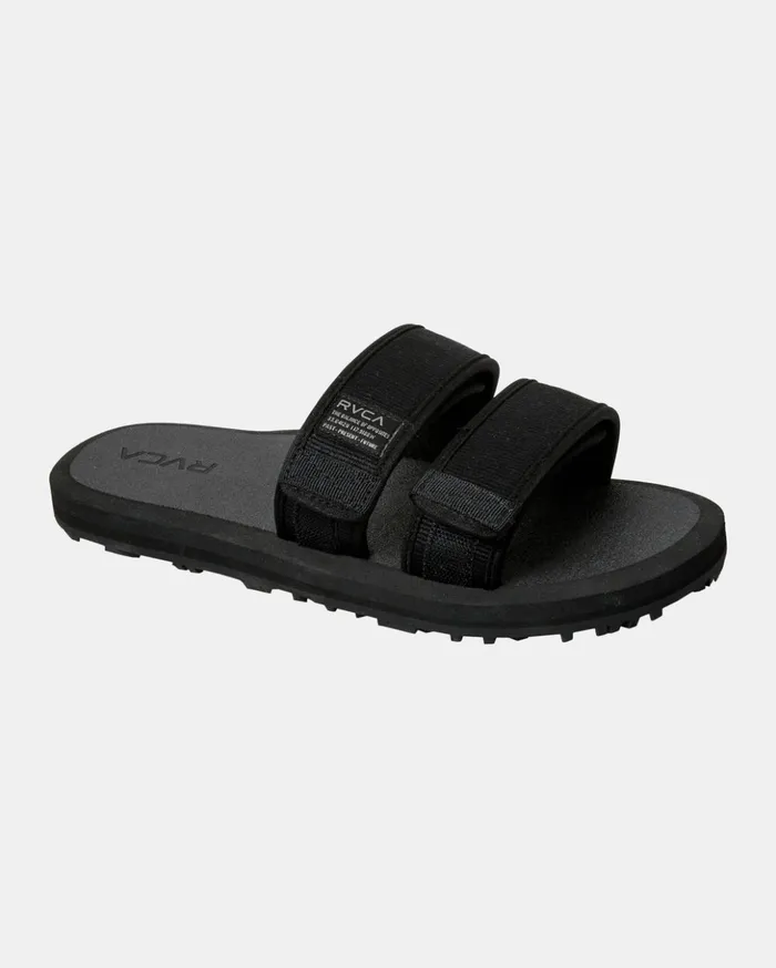 RVCA Sandals Peak Slider Sandals Black 8211 Men