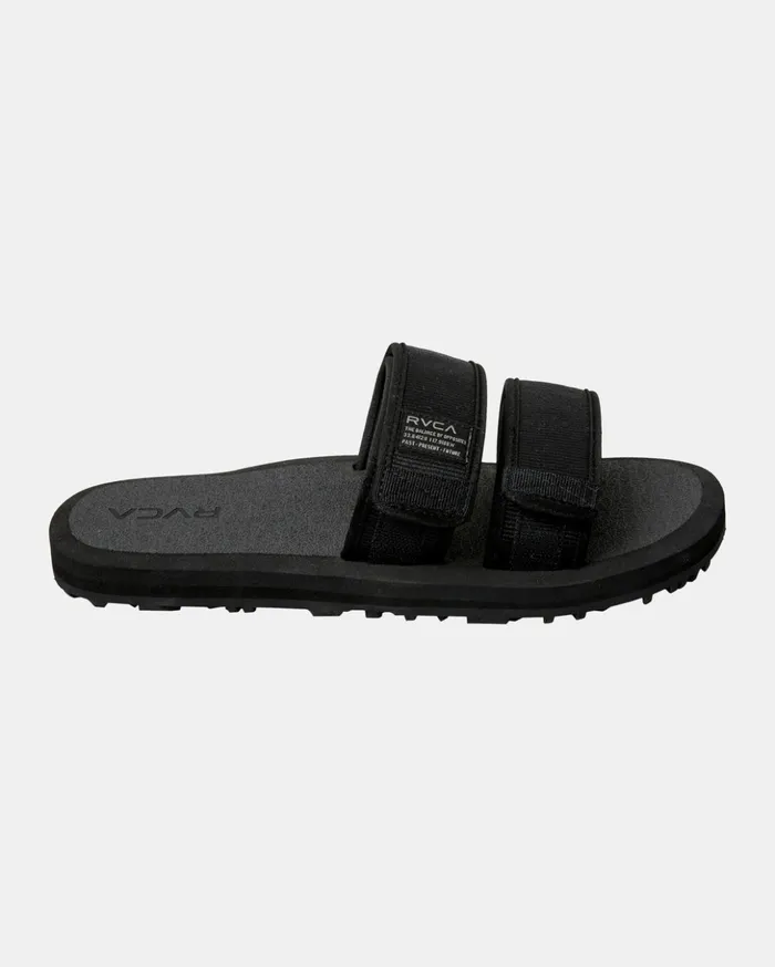 RVCA Sandals Peak Slider Sandals Black 8211 Men