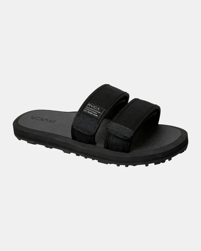 RVCA Sandals Peak Slider Sandals Black 8211 Men