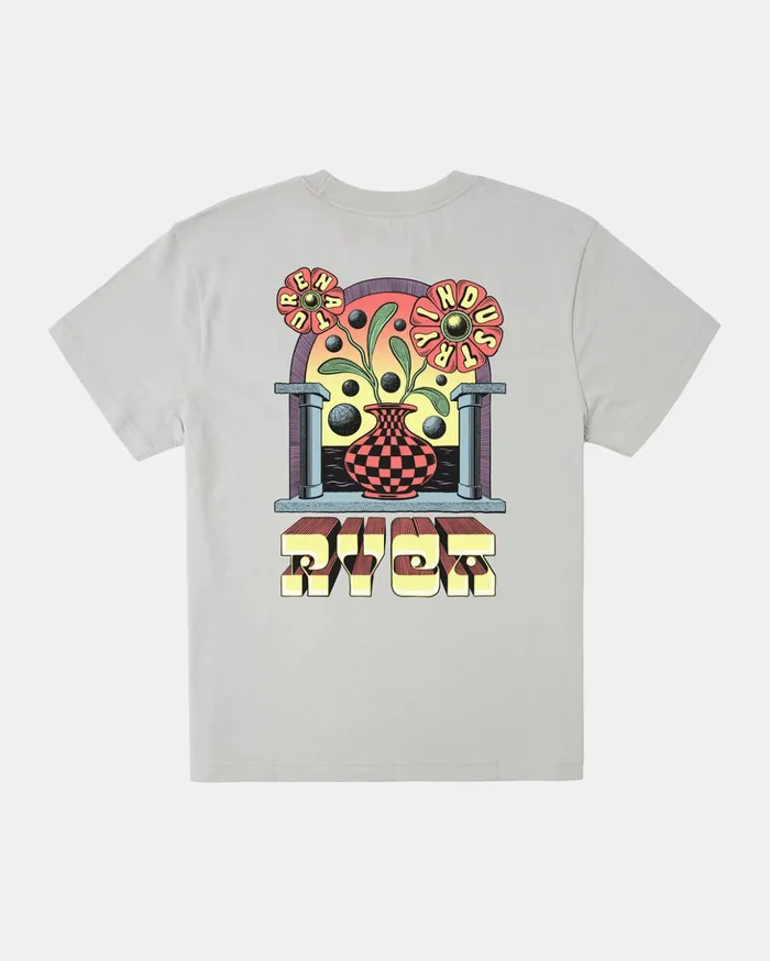 RVCA Short Sleeves Martin Ander Portal Tee Mirage 8211 Men
