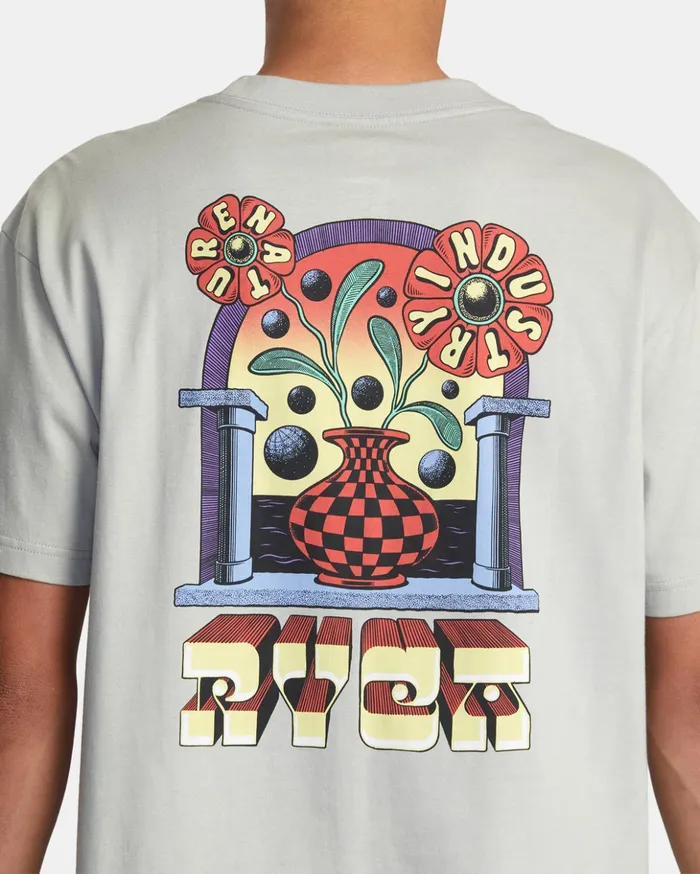 RVCA Short Sleeves Martin Ander Portal Tee Mirage 8211 Men