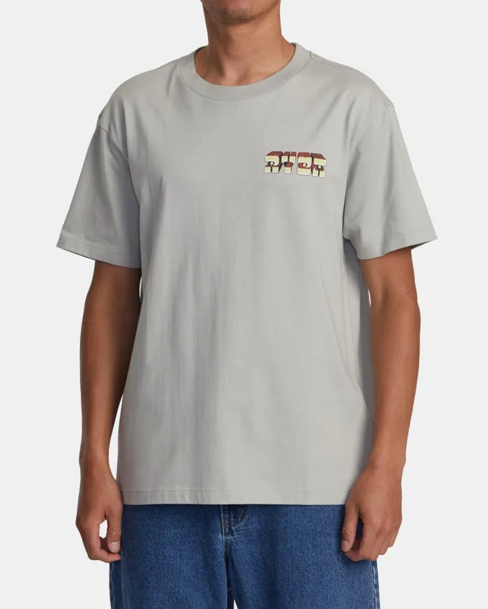 RVCA Short Sleeves Martin Ander Portal Tee Mirage 8211 Men