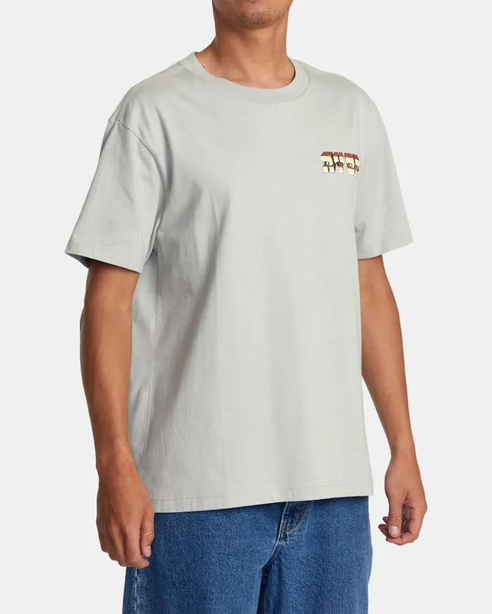 RVCA Short Sleeves Martin Ander Portal Tee Mirage 8211 Men