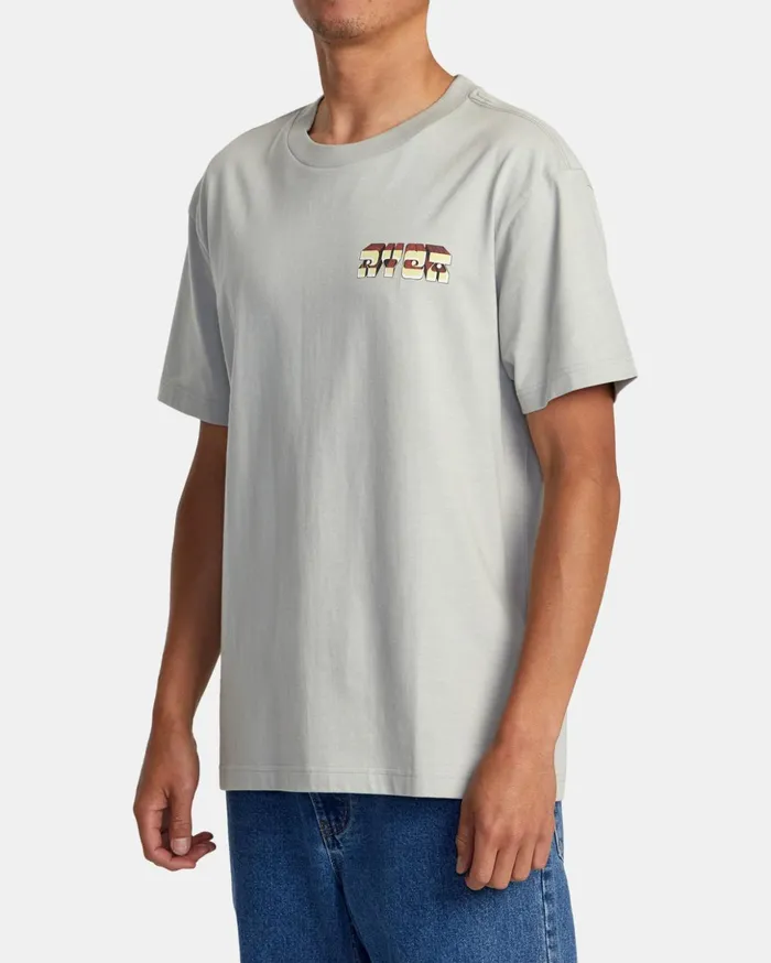 RVCA Short Sleeves Martin Ander Portal Tee Mirage 8211 Men