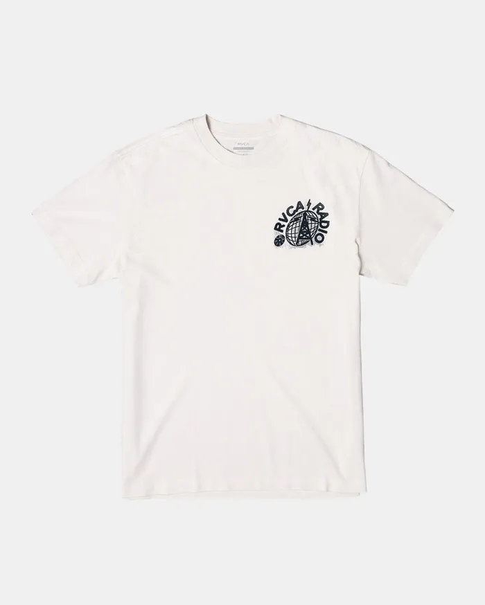 RVCA Short Sleeves RVCA Tee Antique White 8211 Men