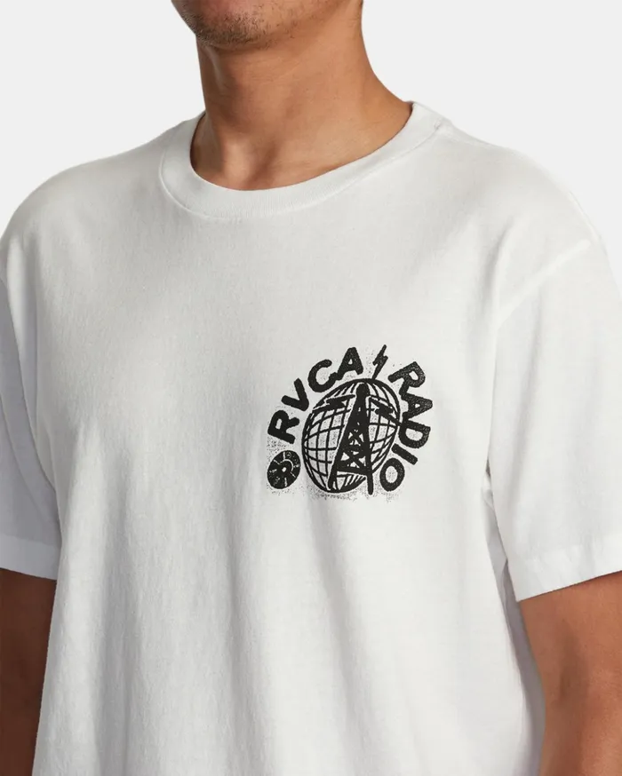 RVCA Short Sleeves RVCA Tee Antique White 8211 Men