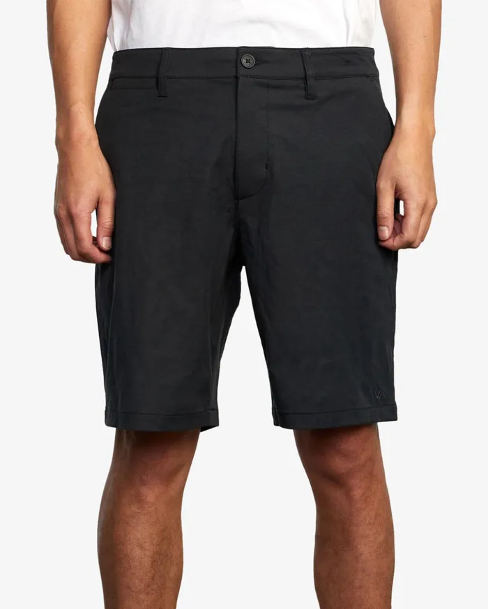 RVCA Shorts Hybrids Back In Hybrid 19034 Shorts Black 8211 Men