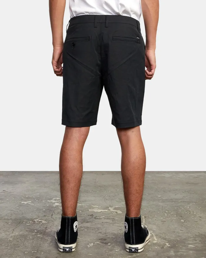 RVCA Shorts Hybrids Back In Hybrid 19034 Shorts Black 8211 Men