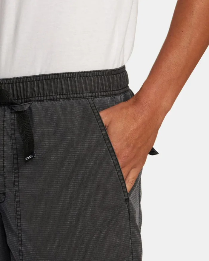 RVCA Shorts Hybrids Civic City Elastic Waist Shorts Rvca Black 8211 Men