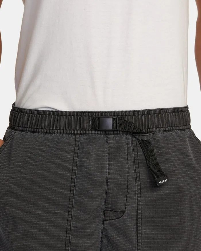 RVCA Shorts Hybrids Civic City Elastic Waist Shorts Rvca Black 8211 Men