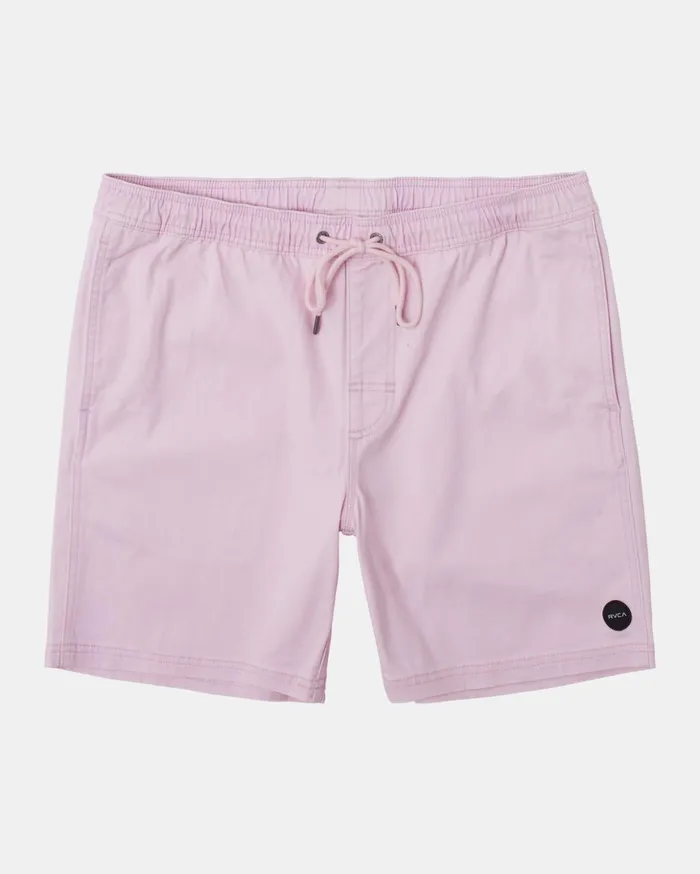 RVCA Shorts Hybrids Escape Elastic Waist Walkshorts 17 Light Pink 8211 Men