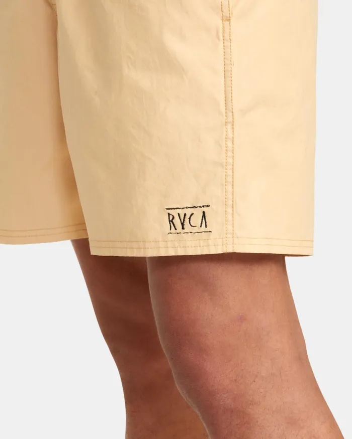 RVCA Shorts Hybrids Opposites Elastic Waist 2 Boardshorts 17034 Tangerine 8211 Men
