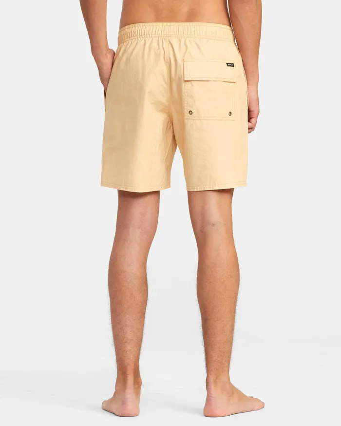 RVCA Shorts Hybrids Opposites Elastic Waist 2 Boardshorts 17034 Tangerine 8211 Men