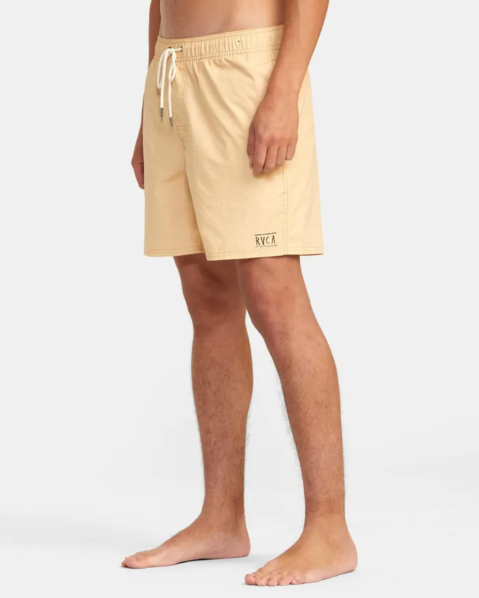 RVCA Shorts Hybrids Opposites Elastic Waist 2 Boardshorts 17034 Tangerine 8211 Men