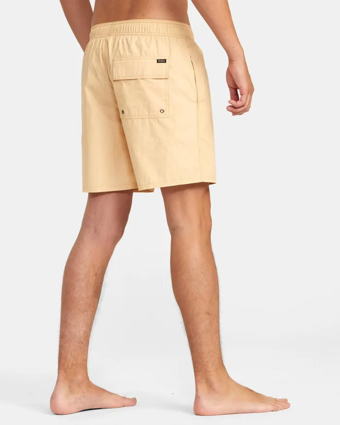 RVCA Shorts Hybrids Opposites Elastic Waist 2 Boardshorts 17034 Tangerine 8211 Men