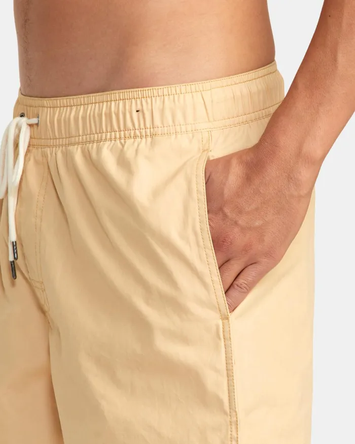 RVCA Shorts Hybrids Opposites Elastic Waist 2 Boardshorts 17034 Tangerine 8211 Men