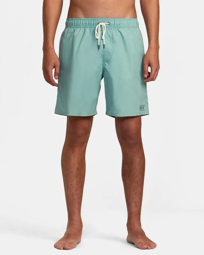RVCA Shorts Hybrids Opposites Hybrid Elasticized Shorts Green Haze 8211 Men