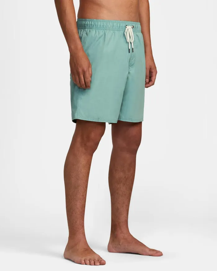 RVCA Shorts Hybrids Opposites Hybrid Elasticized Shorts Green Haze 8211 Men