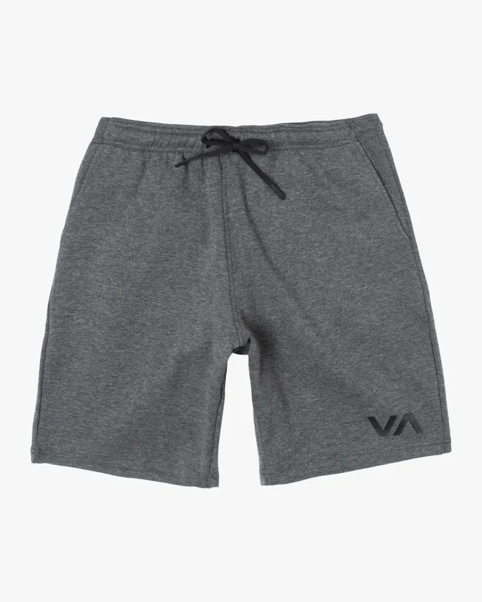 RVCA Shorts Hybrids Sport Elastic Waist Walkshorts IV 19034 Smokey Grey Heather 8211 Men