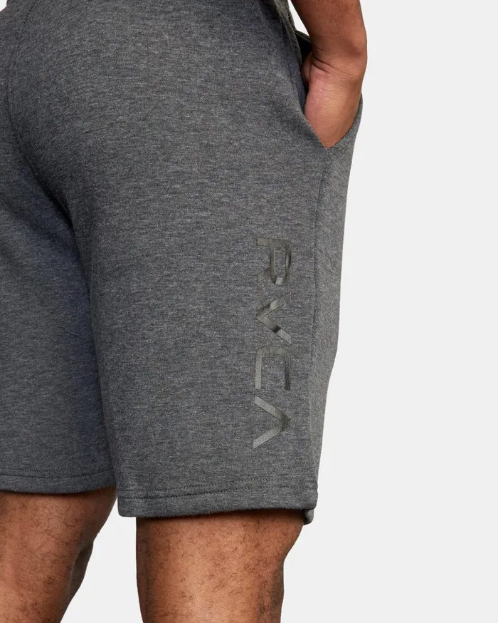 RVCA Shorts Hybrids Sport Elastic Waist Walkshorts IV 19034 Smokey Grey Heather 8211 Men RVCA Shorts Hybrids Sport Elastic Waist Walkshorts IV 19034 Smokey Grey Heather 8211 Men