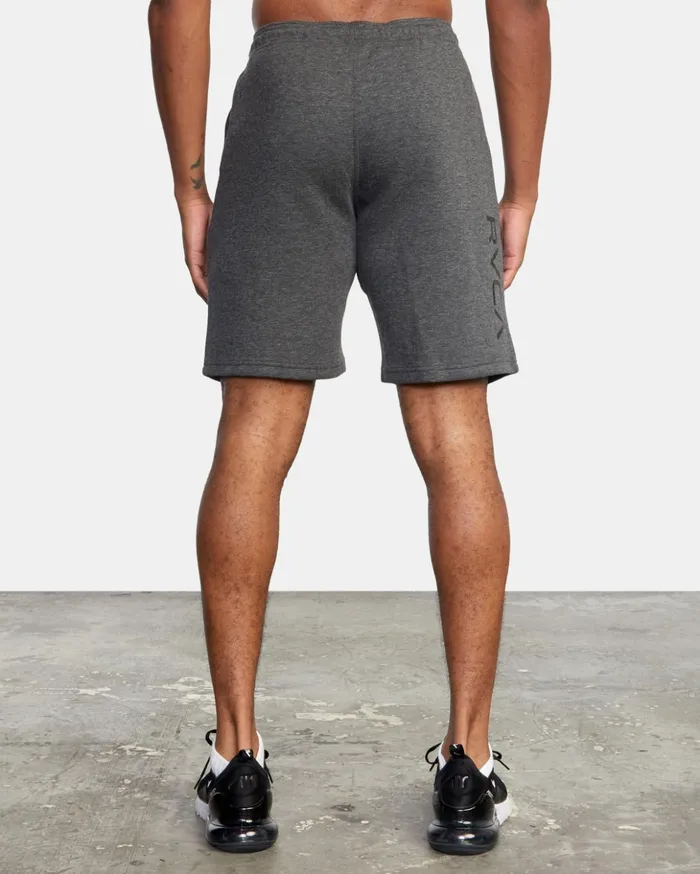 RVCA Shorts Hybrids Sport Elastic Waist Walkshorts IV 19034 Smokey Grey Heather 8211 Men RVCA Shorts Hybrids Sport Elastic Waist Walkshorts IV 19034 Smokey Grey Heather 8211 Men