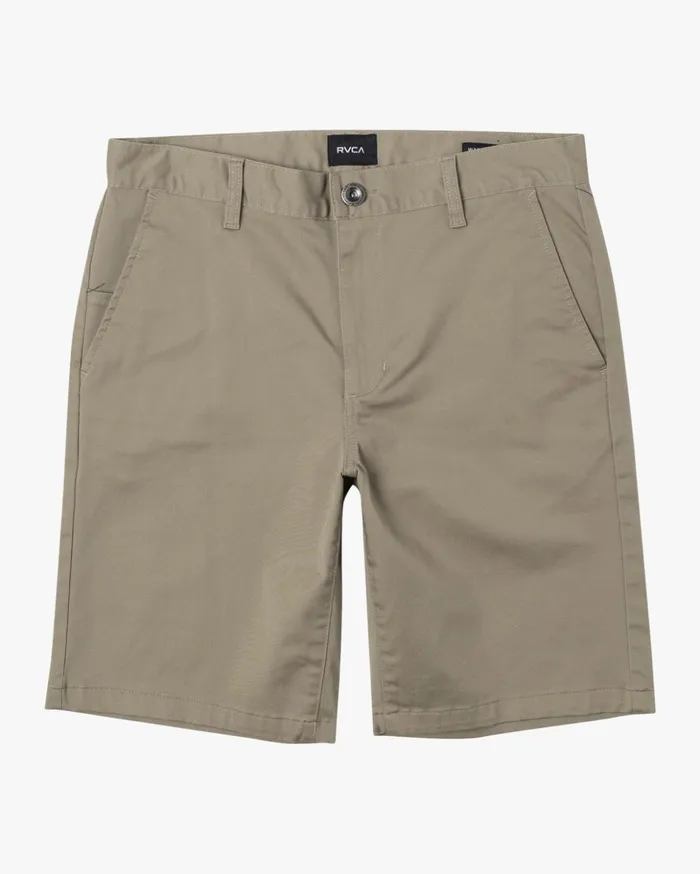 RVCA Shorts Hybrids Weekend Stretch Chino Shorts 20034 Khaki 8211 Men