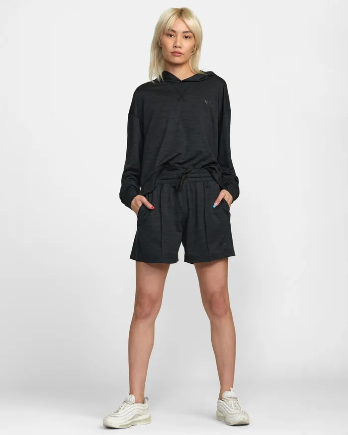 RVCA Shorts Skirts CAble Workout Shorts Black 8211 Women