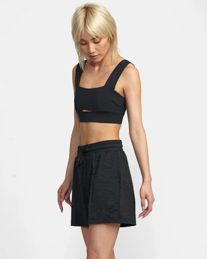 RVCA Shorts Skirts CAble Workout Shorts Black 8211 Women