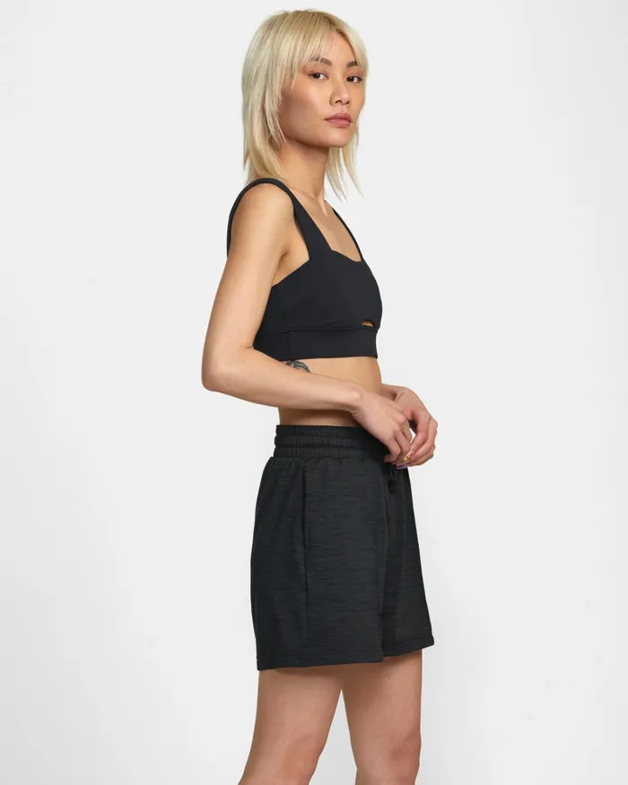 RVCA Shorts Skirts CAble Workout Shorts Black 8211 Women