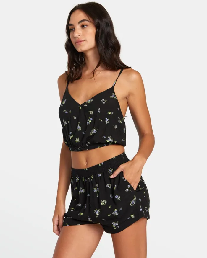 RVCA Shorts Skirts Sawyer Eco Viscose Shorts Rvca Black 8211 Women