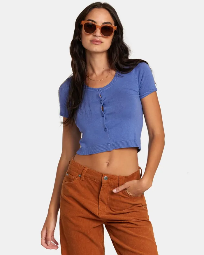 RVCA Sweaters Float Sweater Coast 8211 Women