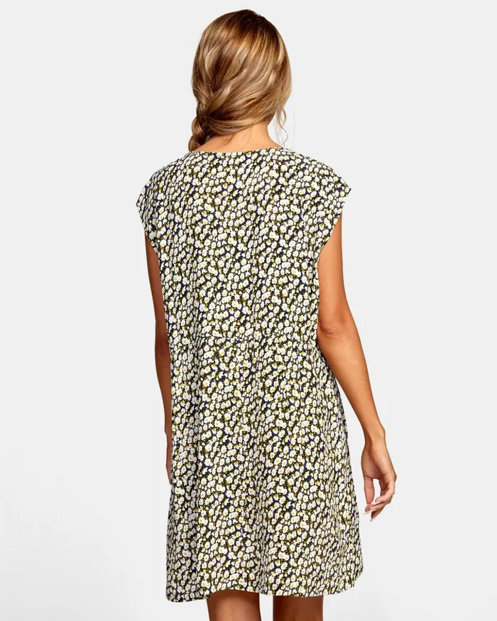 RVCA Swim New Arrivals Shallow Sleeveless Babydoll Dress Rvca Black 8211 Women