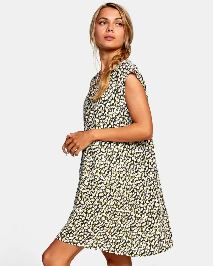 RVCA Swim New Arrivals Shallow Sleeveless Babydoll Dress Rvca Black 8211 Women