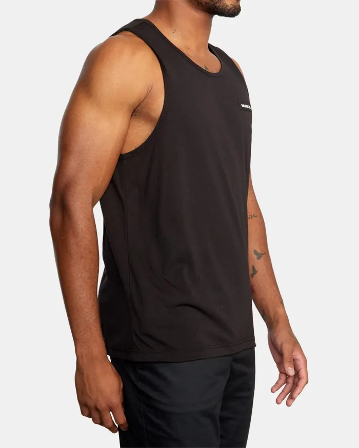 RVCA Tank Tops Icon Tank Top Black 8211 Men